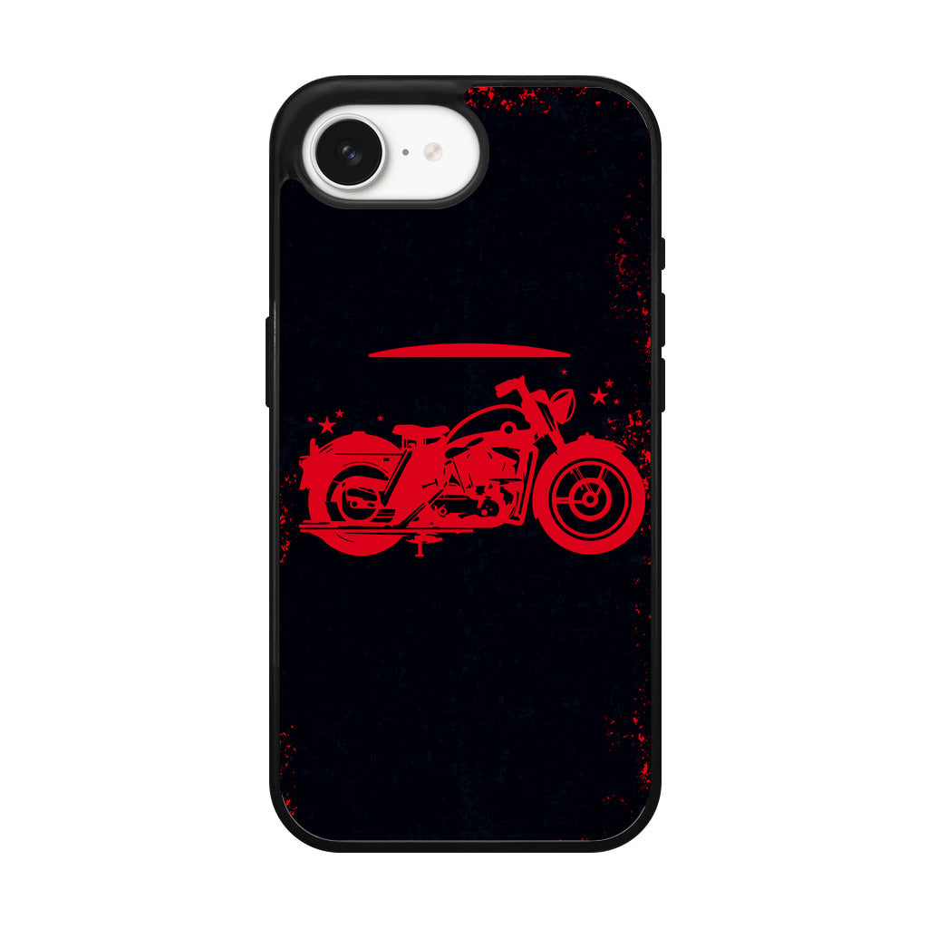 Motorcycle Red Art iPhone 16e Case