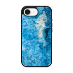 Navy Blue Marble iPhone 16e Case