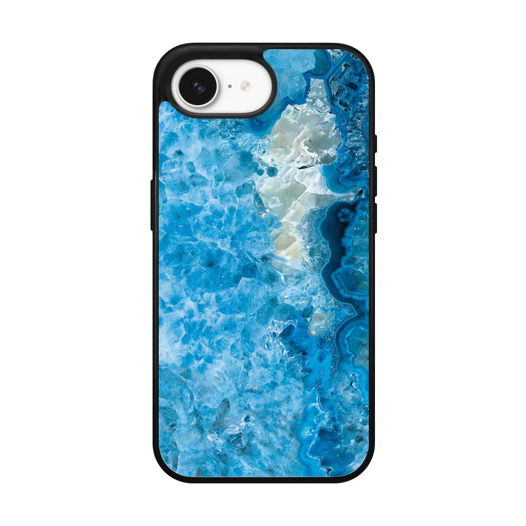 Navy Blue Marble iPhone 16e Case
