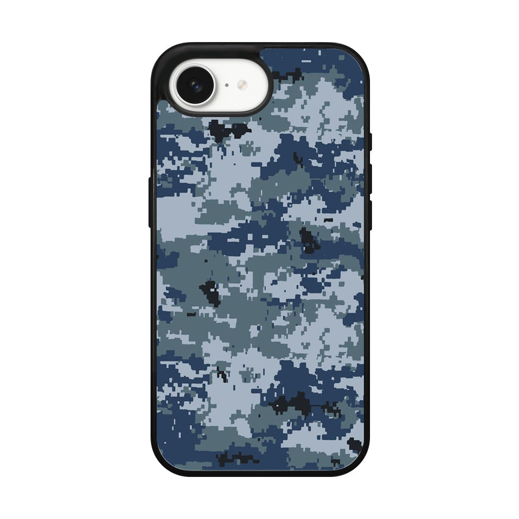 Navy Camo iPhone 16e Case