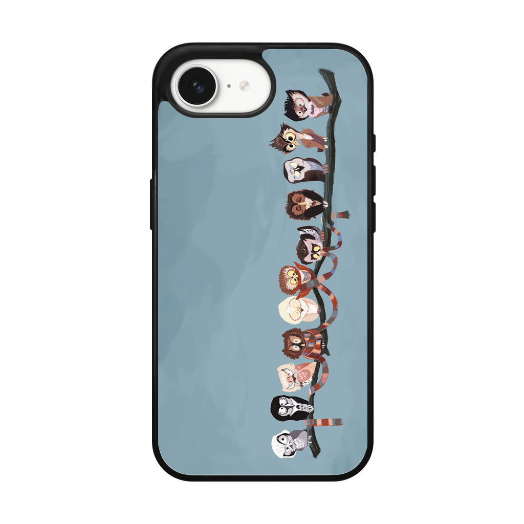 Owls on The Branch iPhone 16e Case