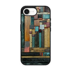 Painted Abstract Wood Sculptures iPhone 16e Case