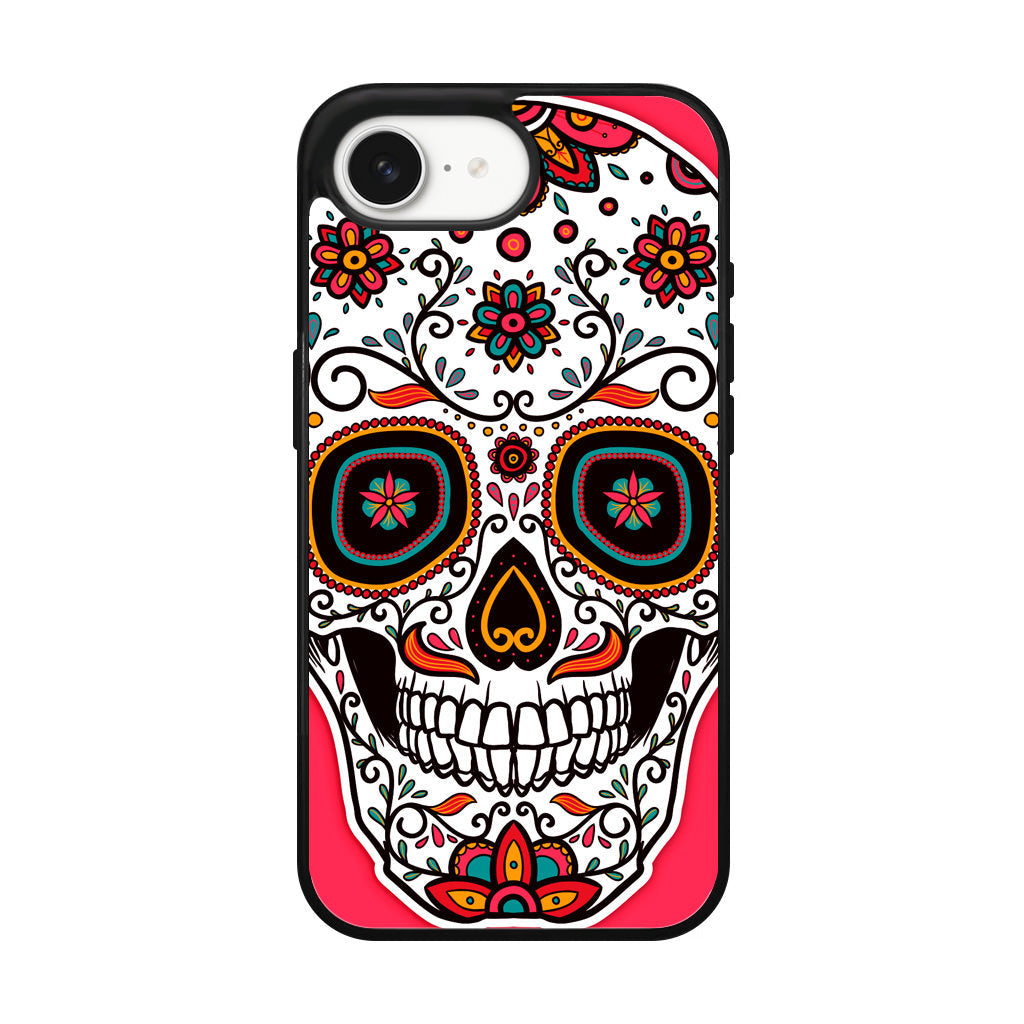 Pink Sugar Skull iPhone 16e Case