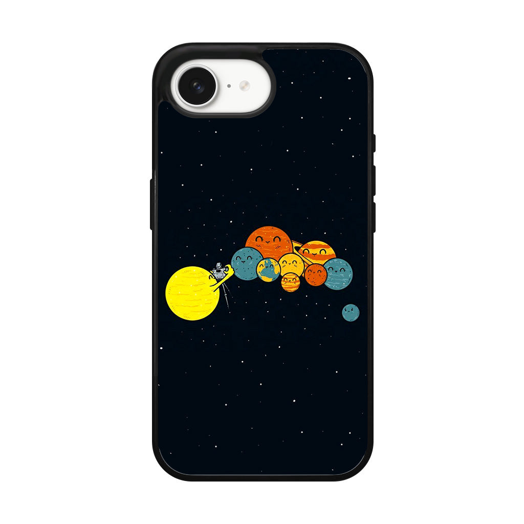 Planet Cute Illustration iPhone 16e Case