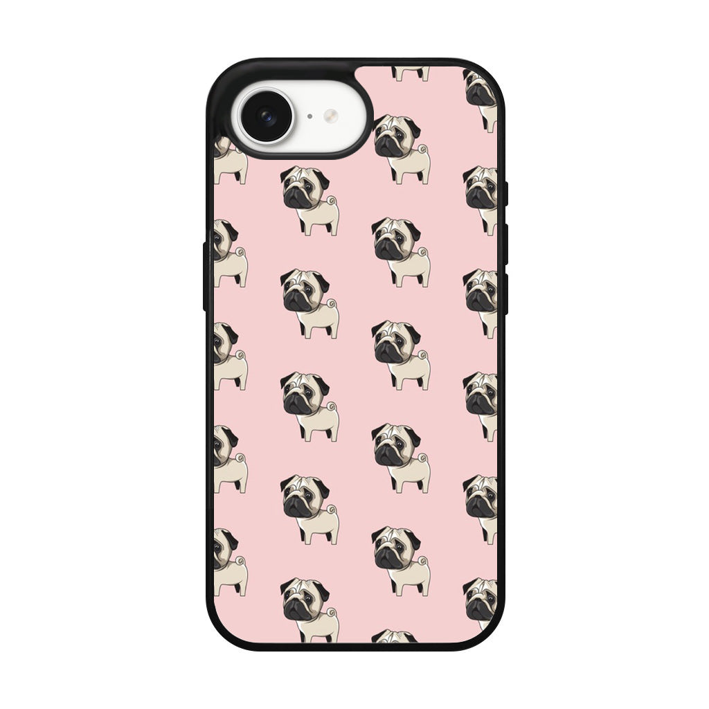 Pugs Pattern iPhone 16e Case