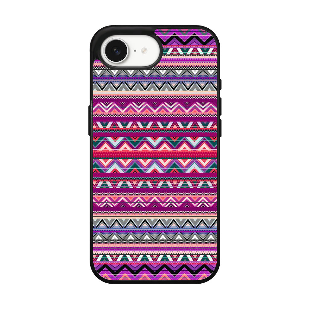 Purple Aztec Art iPhone 16e Case