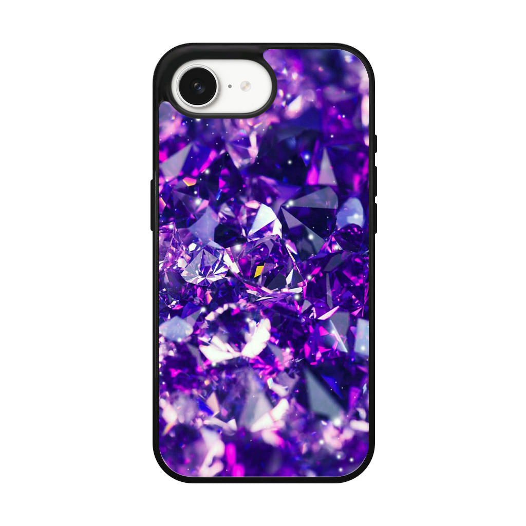 Purple Crystal iPhone 16e Case