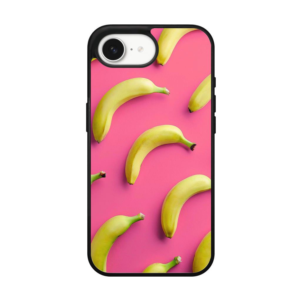 Real Bananas Fruit Pattern iPhone 16e Case