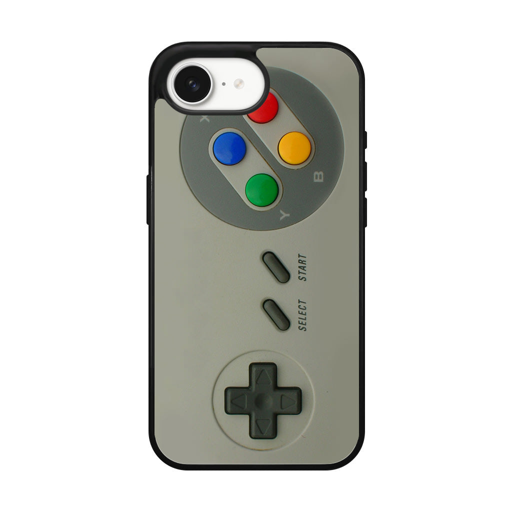 Silver Console Controller iPhone 16e Case