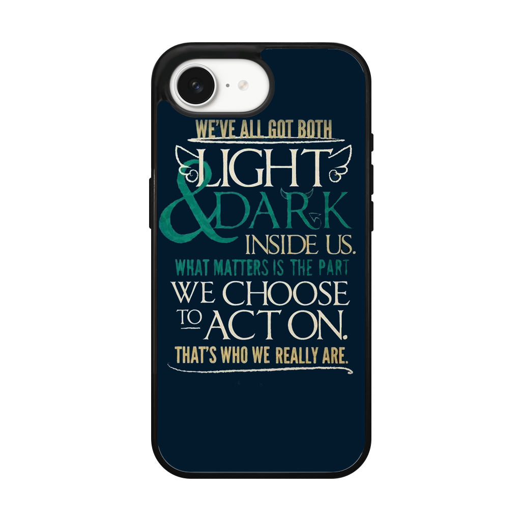 Sirius Black Quotes iPhone 16e Case