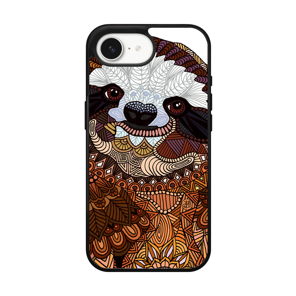 Sloth Ethnic Pattern iPhone 16e Case