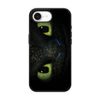 Toothless Dragon Eyes Close Up iPhone 16e Case