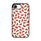 Watermelon Fruit Pattern White iPhone 16e Case
