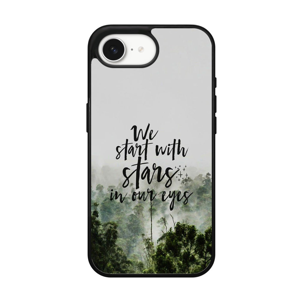 We Start with Stars iPhone 16e Case