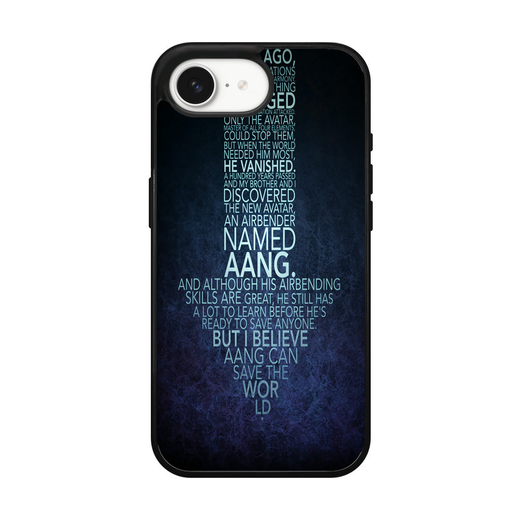 Avatar Quotes iPhone 16e Case