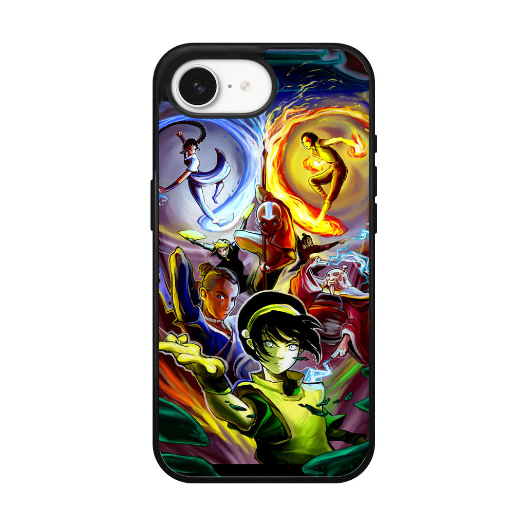 Avatar The Last Airbender Characters iPhone 16e Case