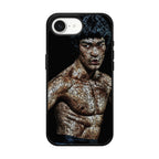Bruce Lee Typograph iPhone 16e Case