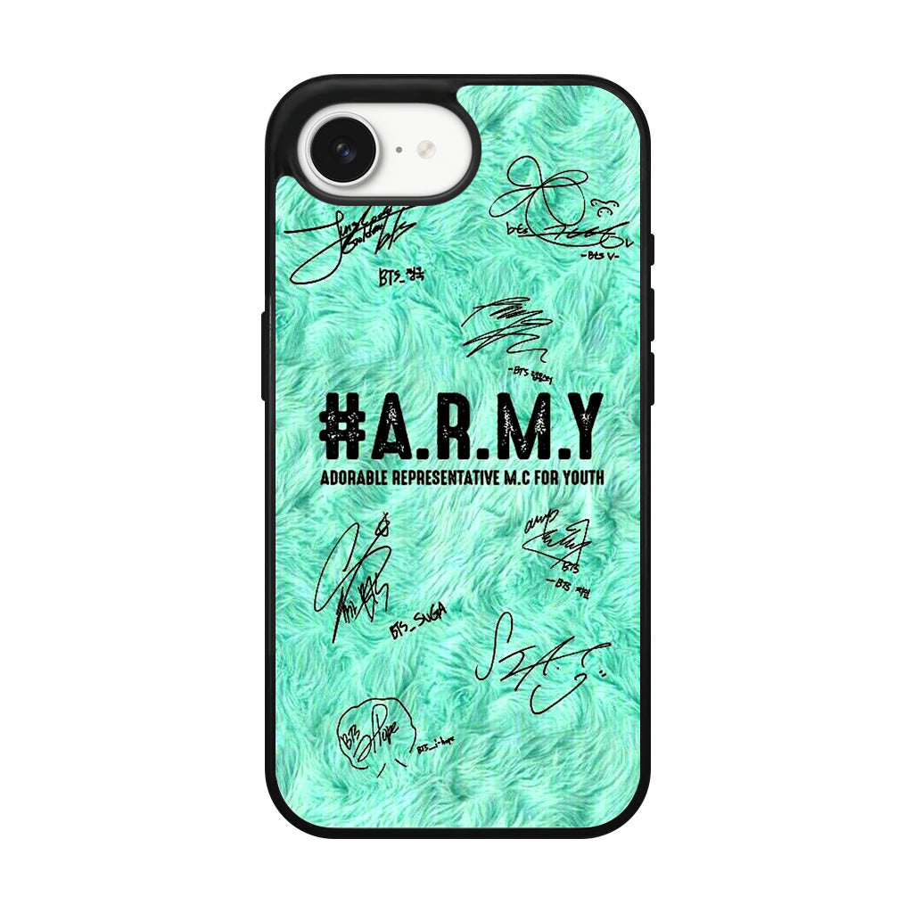 BTS Army Signature iPhone 16e Case