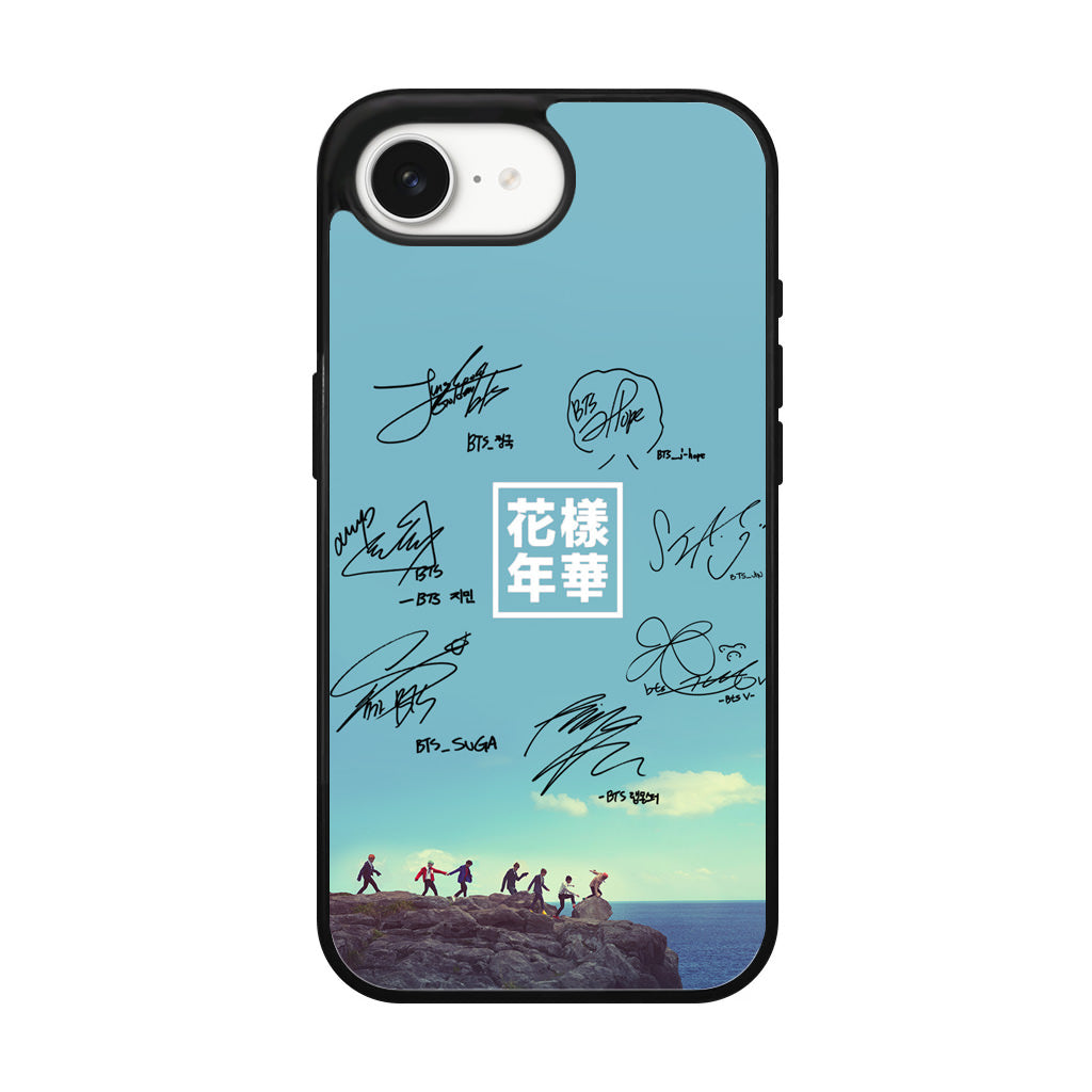 BTS Signature iPhone 16e Case