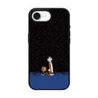 Calvin and Hobbes Space iPhone 16e Case