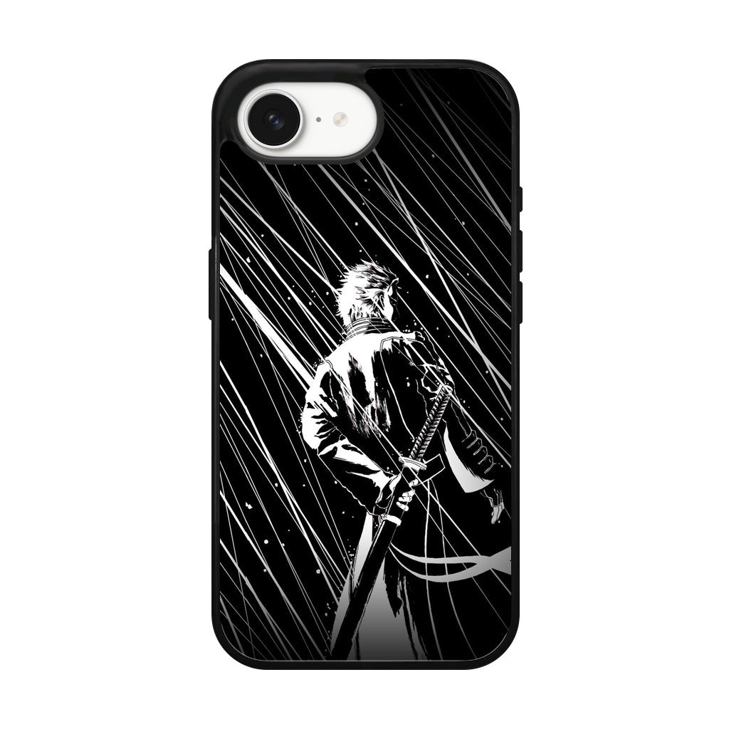 Vergil Black White iPhone 16e Case