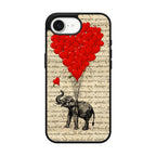 Elephant And Heart iPhone 16e Case