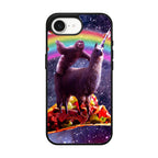 LLama And Sloth On Space iPhone 16e Case