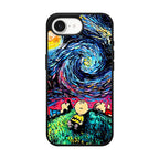 Peanuts At Starry Night iPhone 16e Case
