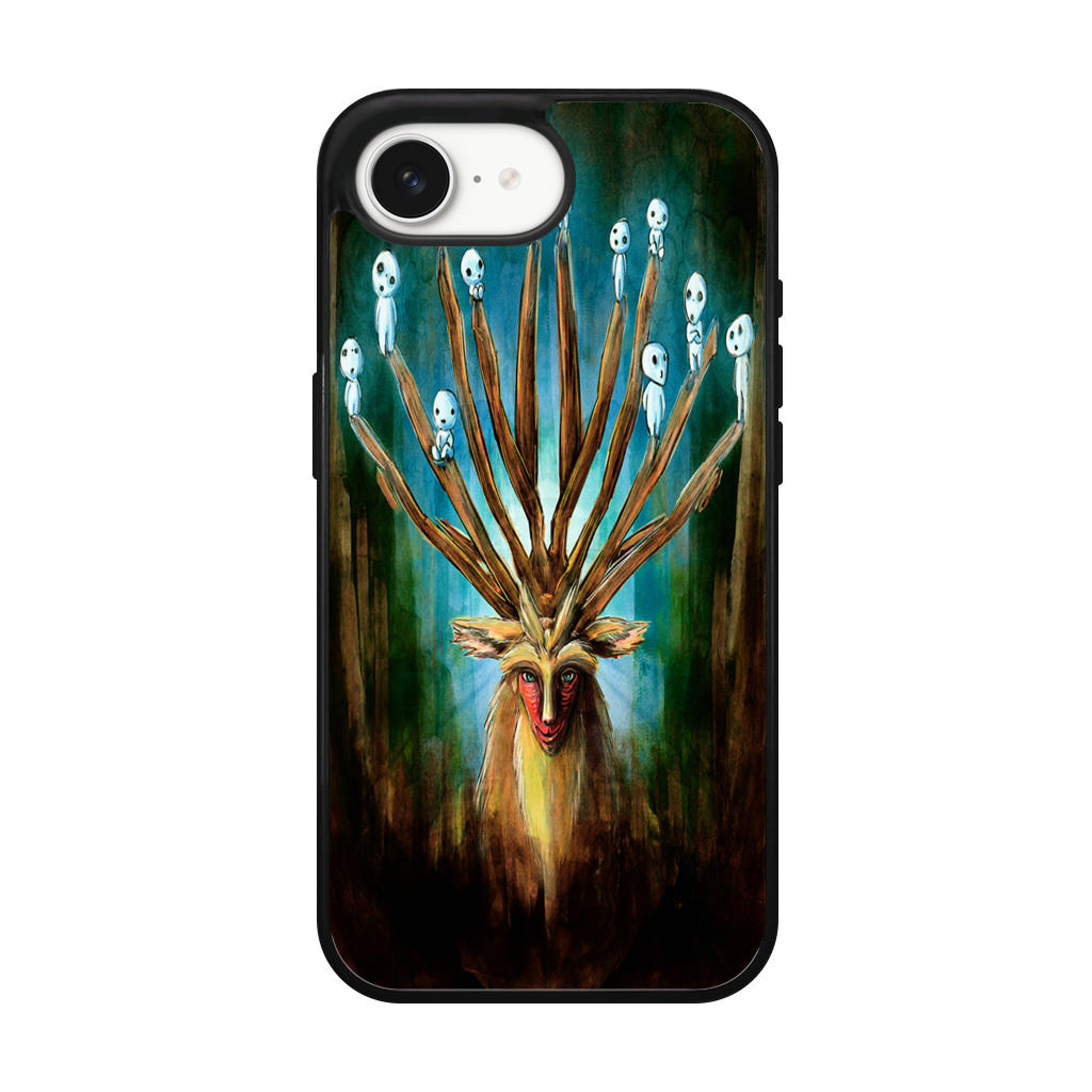 Princess Mononoke Forest Spirit iPhone 16e Case