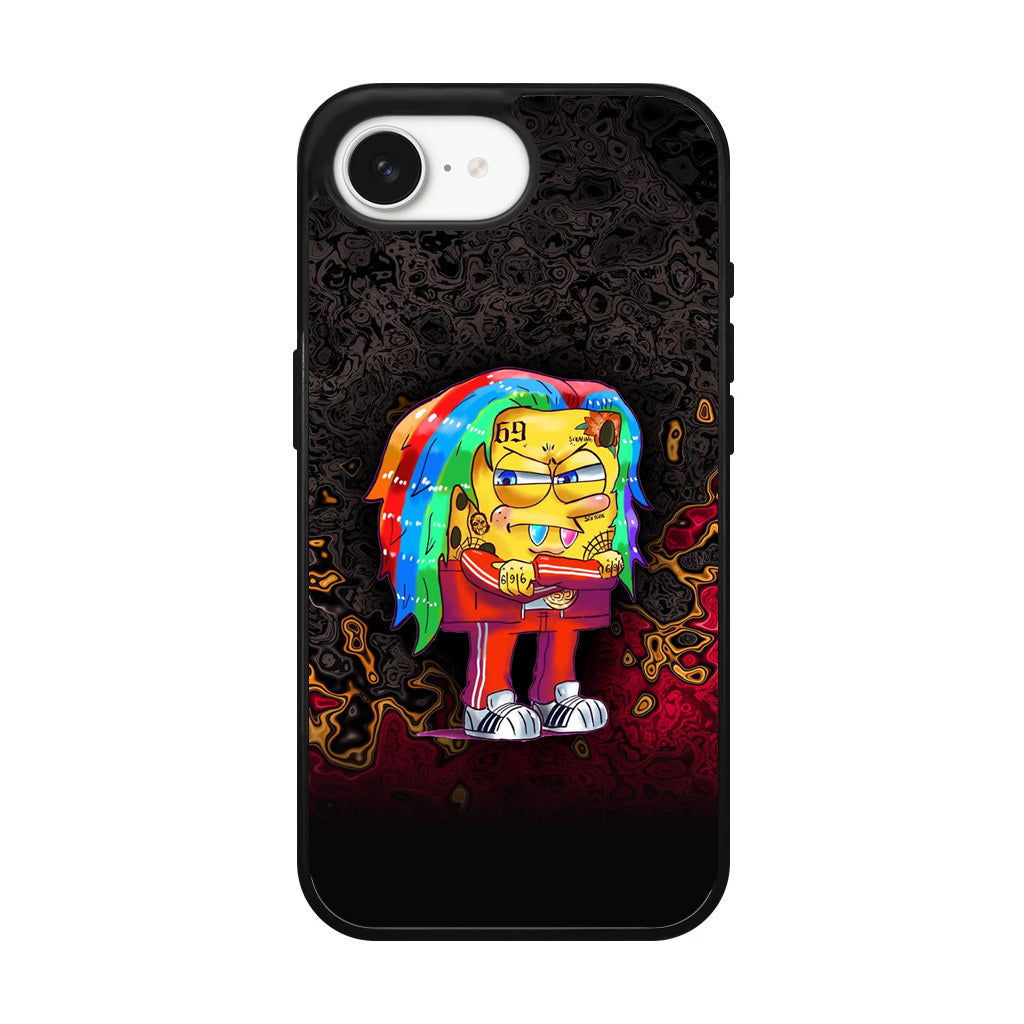 Sponge Hypebeast 69 Mode iPhone 16e Case