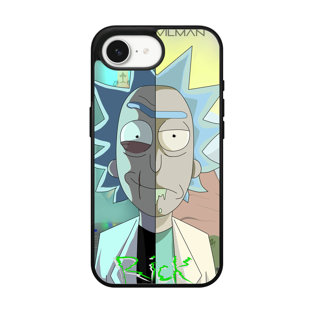 Super Evil Man Rick And Rick iPhone 16e Case