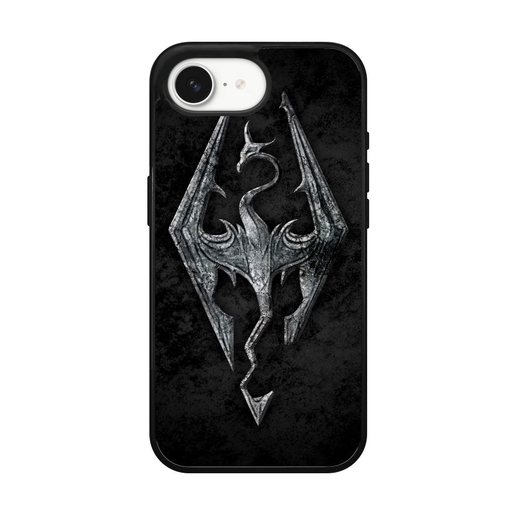 The Elder Scrolls V Skyrim Logo iPhone 16e Case