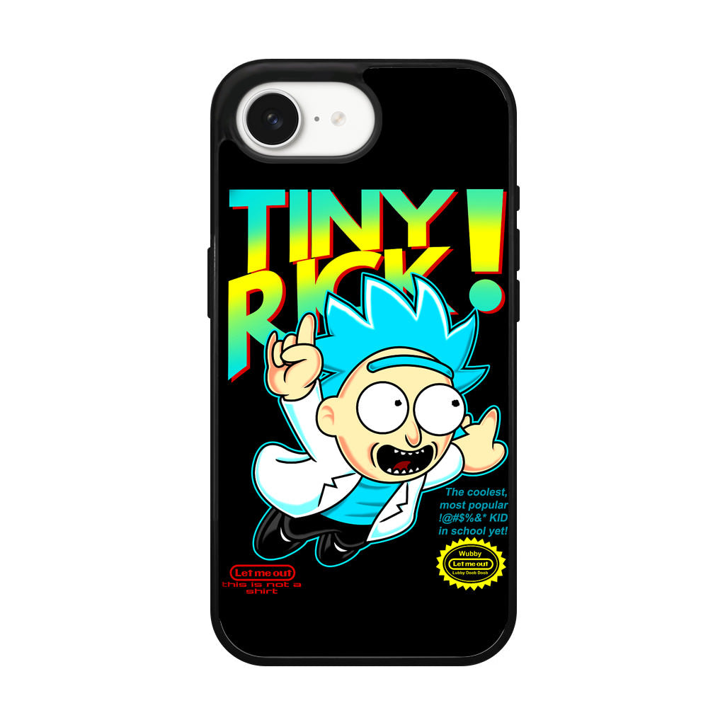 Tiny Rick Let Me Out iPhone 16e Case