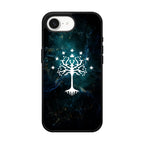 White Tree Of Gondor In Space Nebula iPhone 16e Case