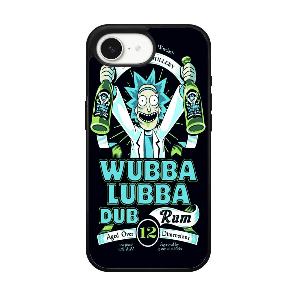 Wubba Lubba Dub Rum iPhone 16e Case