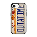 Back to the Future License Plate Outatime iPhone 16e Case