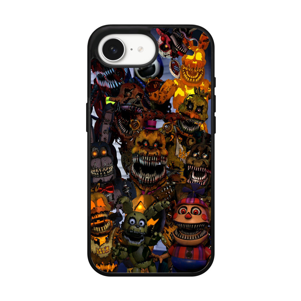 Five Nights at Freddy's Scary Characters iPhone 16e Case