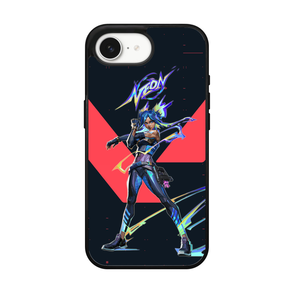 Neon Artwork iPhone 16e Case