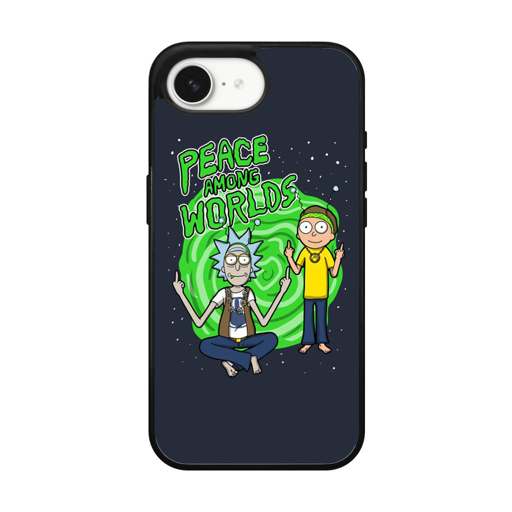 Rick And Morty Peace Among Worlds iPhone 16e Case