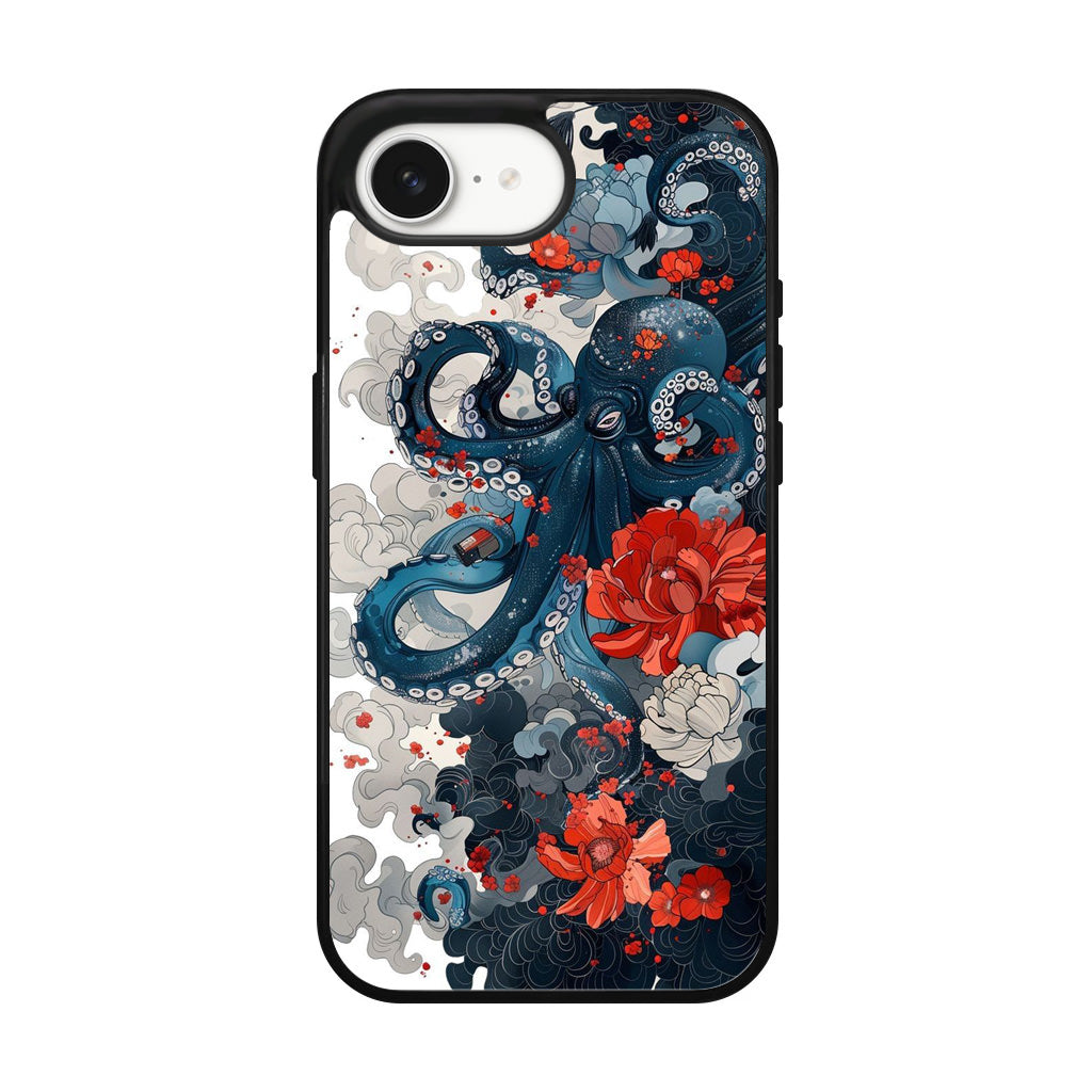 Floral Kraken iPhone 16e Case
