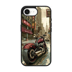 Motorcycle In Tokyo Streets iPhone 16e Case
