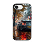 Neon Drift Autumn Streets iPhone 16e Case