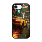 Night Drift Thunder Neon Streets iPhone 16e Case