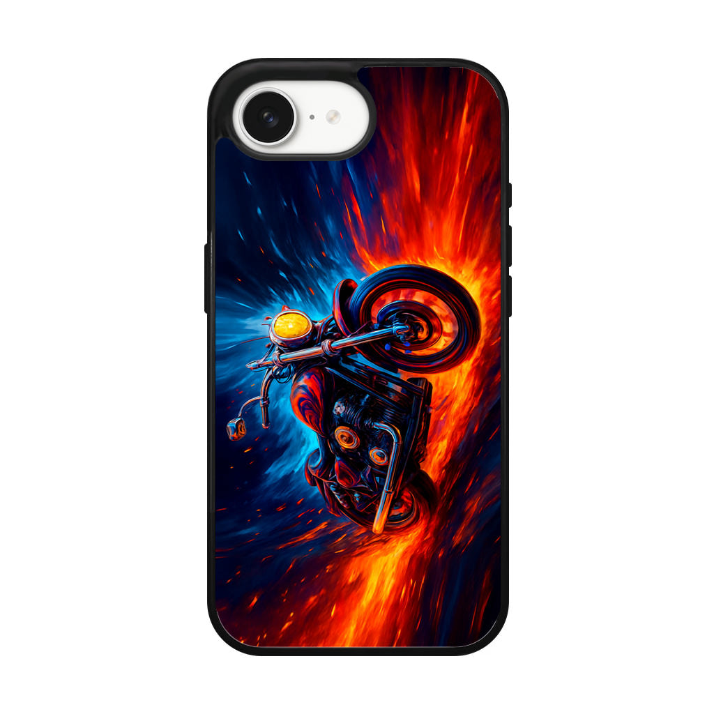 Ride Through Fire and Ice iPhone 16e Case