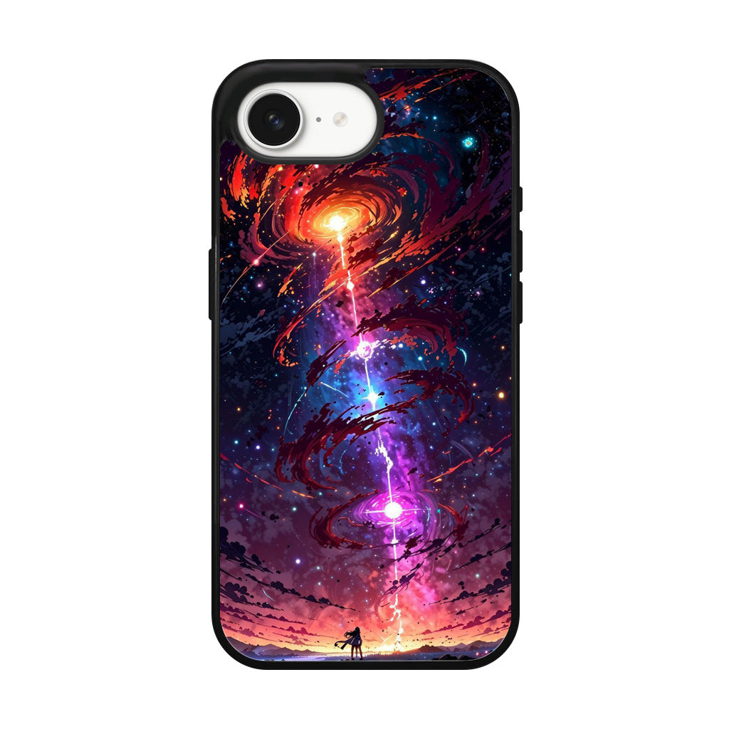 Stargazer at the Axis of Creation iPhone 16e Case