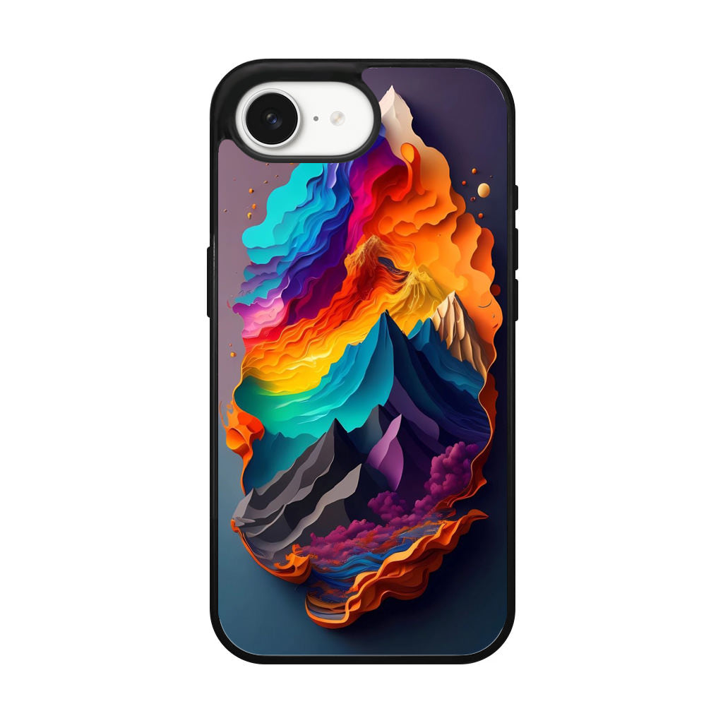 The Spectrum of Peaks iPhone 16e Case