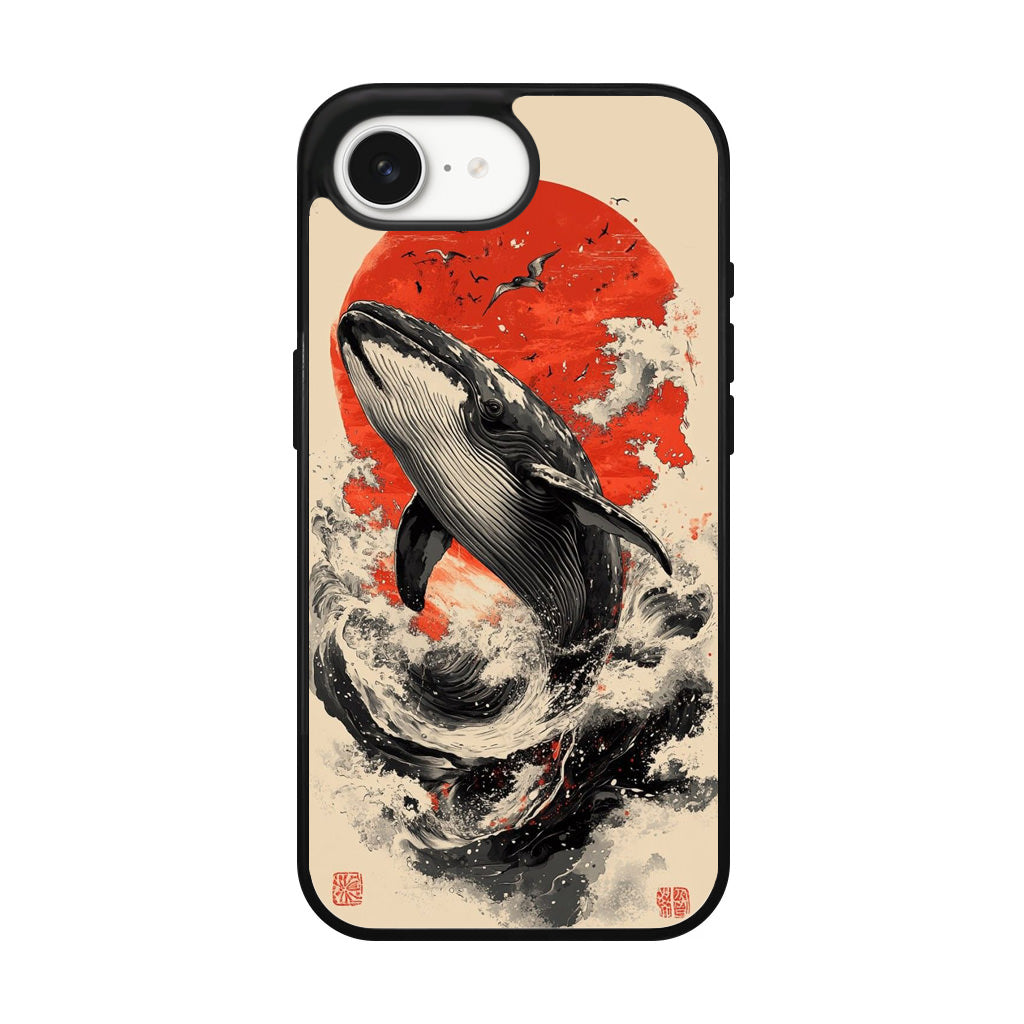 The Whale Rises iPhone 16e Case