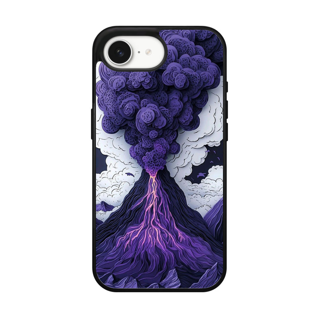 Violet Fury The Awakening Volcano iPhone 16e Case