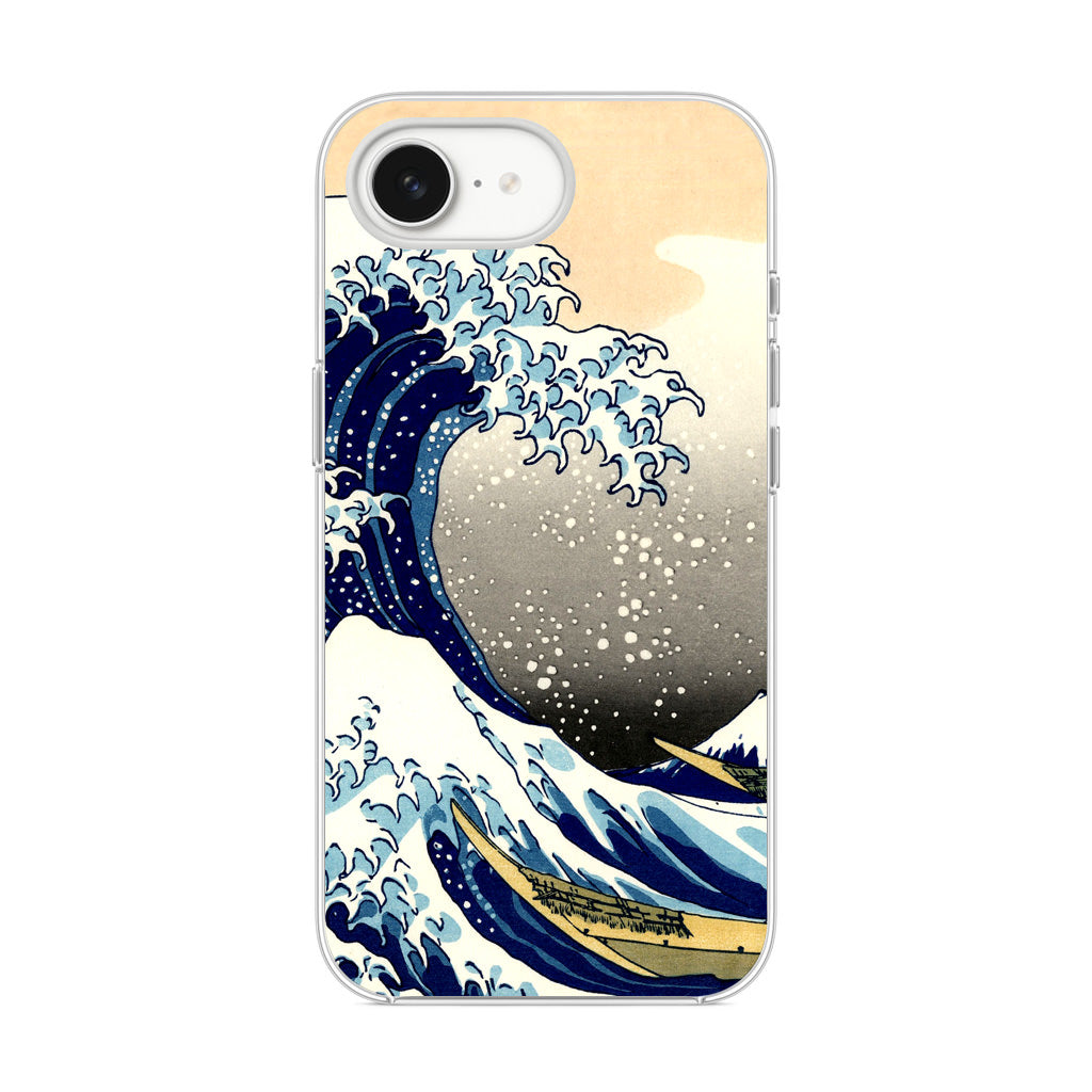 Artistic the Great Wave off Kanagawa iPhone 16e Case