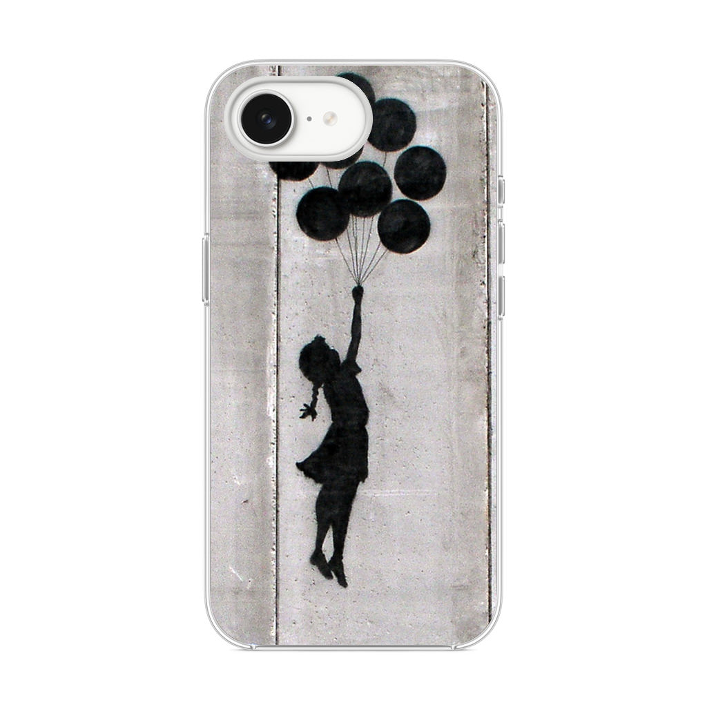 Banksy Girl With Balloons iPhone 16e Case